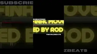 #Short instrumental| Deconstructing The Beat| Rod Wave Inspired Type beat D# Minor 160 BPM
