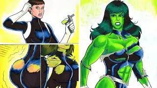 Commander Hill Becomes She-Hulk!? | TG TF Comic Dub 64