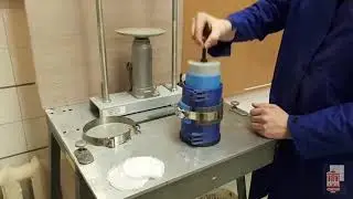 Армирование песков геосинтетиками. Эксперимент в лаборатории
