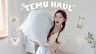 (SUB) 옷 한 벌에 5000원?! 요즘 핫한 테무 패션템 하울❤️‍🔥저세상 퀄리티 망한템&성공템 리뷰