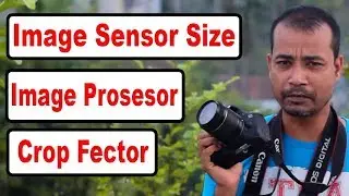 DSLR Camera images sensor and processor experience।।crop factor definition Photovision