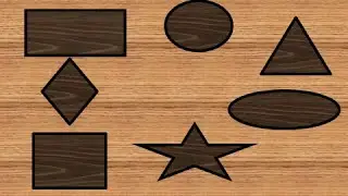 Shape Puzzle/ Wooden Puzzle for kids.. Wrong Wooden Slots.. lets learn the Basic Shape Names