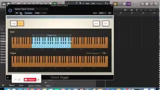 How to change single notes into Chords Logic Pro X