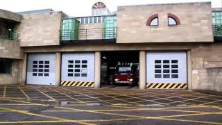 Lothian and Borders Fire and Rescue appliance 302 Tollcross station