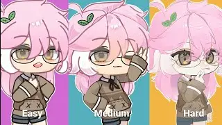 ♡ My edit level, easy-medium-hard | gacha club