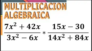 Multiplicación de fracciones algebraicas Ej 04 - SimpleAlgebra1