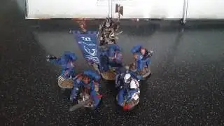 Update: space marine command squad