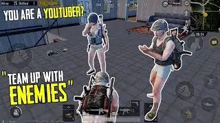 PUBG FUNNY MOMENT [ TEAM UP WITH ENEMIES]