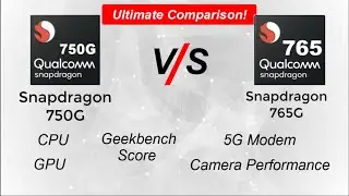 Snapdragon 750 vs Snapdragon 765G | Comparison between snapdragon 765 vs snapdragon 750! 