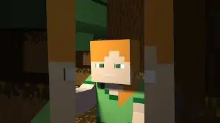 Steve n Alex Romantic #shorts  #minecraft