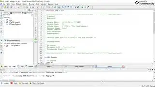 Full Adder using 2 half adders in Xilinx