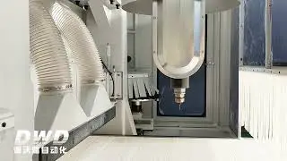DWD CNC 5 axis machine with auto loading and unloading for PET sheets