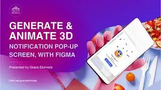CREATE & ANIMATE 3D ICONS ON FIGMA