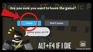 IF SOMEONE KILLS ME I HAVE TO PRESS ALT+F4- SUPER POWER TRAINING SIMULATOR- ROBLOX