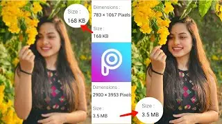 HOW TO INCREASE PHOTO CLARITY..🤯  | HOW TO CONVERT  KB TO MB 🔥 | INCREASE PIXELS.. 