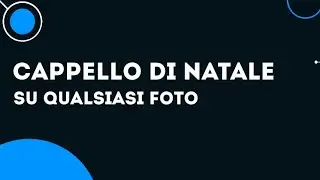 Aggiungere il cappello di Babbo Natale su qualsiasi foto