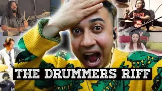 1 RIFF and 26 DRUMMERS!! 🤯