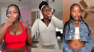 Girl burps on live