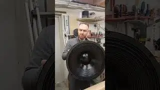 Полуметровый басовик  #diy #audio #subwoofer