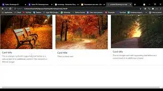 Responsive Bootstrap Cards