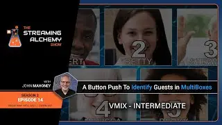 vMix – Using A Button Push to Identify Guests in MultiBoxes