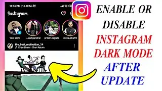 instagram Theme Change Kaise Kare | how to enable Dark Mode On Instagram | Instagram Dark Mode 2023