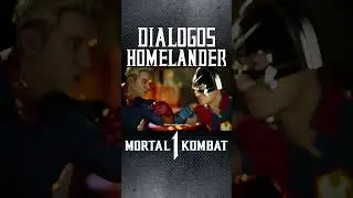 HOMELANDER | Diálogos #7 | Español Latino #shorts #mortalkombat #gaming #homelander #mk1