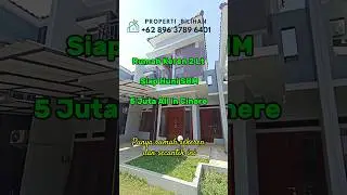 Rumah Keren 2 Lt Siap Huni SHM 5 Juta all In Cinere 