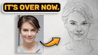 There is no better method for drawing a portrait than this