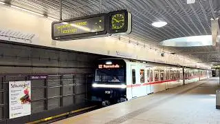 Metro system in Vienna, Austria 🇦🇹 | U-Bahn Wien | 2025