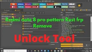 Redmi Note 8 Frp By Unlock Tool II Xiaomi Redmi Note 8 Pattern Unlock