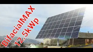 Solar Tracker BifacialMAX 12,5 kWp o powierzchni 61m²