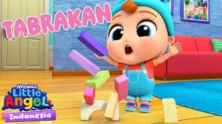 Oh Tidak Bayi Imut Cegukan! | Little Angel Bahasa Indonesia | Kartun dan Lagu Anak