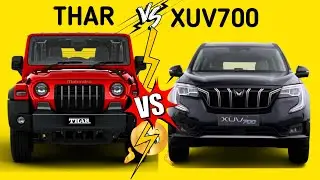 Thar vs XUV700 ? 😯 || car comparison || 