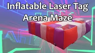 Inflatable Laser Tag Arena Maze