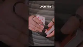 Come hurt your hands. It’s fun!!!! #tutorial #playingcards