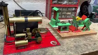 Bowman M122 steam engine and workshop