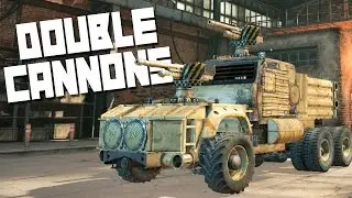 Crossout Gameplay - Double Cannons! - Let's Play Crossout