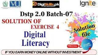 digital literacy exercise 4 batch 7 solution | digiskills digital literacy exercise 4 #digiskills