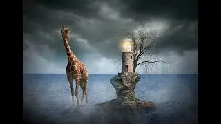 Perdida en la inmensidad - Speed art (#photoshop)
