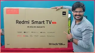 Redmi Smart TV X50 || Unboxing & Giveaway || 50 Inch 4K LED TV with PatchWall || Quick Review