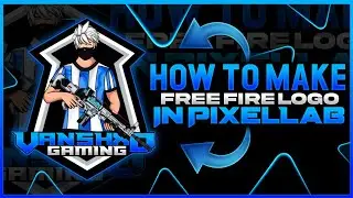 How to Make Free Fire Logo in Pixellab