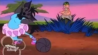Shenzi the hyena performs “The Filet Ballet” (but it’s on Toon Disney)