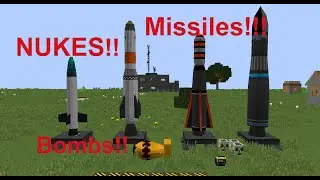 Minecraft but with NUCLEAR MISSILES!!!