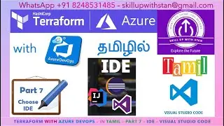 TERRAFORM WITH AZURE DEVOPS in TAMIL - DAY 1 PART 7 - Choosing the Right IDE