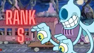 TRYING FOR THE SECOND TIME TO GET THE S RANK ON THE CUPHEAD TRAIN!