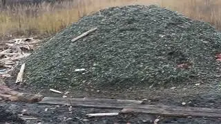 Отсыпка дороги кирпичным боем (красного кирпича) в частном секторе