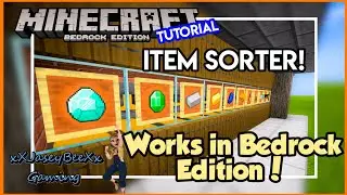 Item Sorter Minecraft Bedrock Edition | Xbox, PS4, Win 10, MCPE