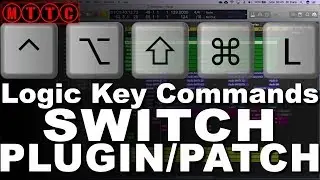 Logic Pro X Key Commands: Switch Plug-ins