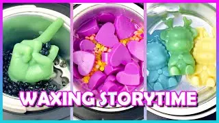 🌈✨ Satisfying Waxing Storytime ✨😲 